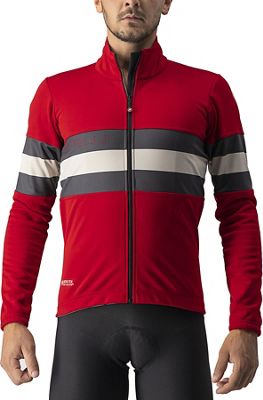 Castelli Velocissimo Elite Cycling Jacket - Ruby Red, Ruby Red
